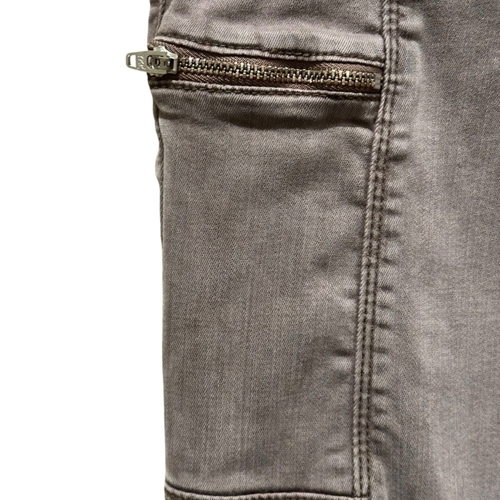 Pistola Hunter Skinny Cargo Zipper 27” Inseam Tencel Pants Women’s Size 27 Gray - Picture 5 of 9
